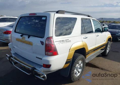 2003 Toyota 4Runner Sr5 V6 из США, поврежденный, VIN JTEZU14R938007170